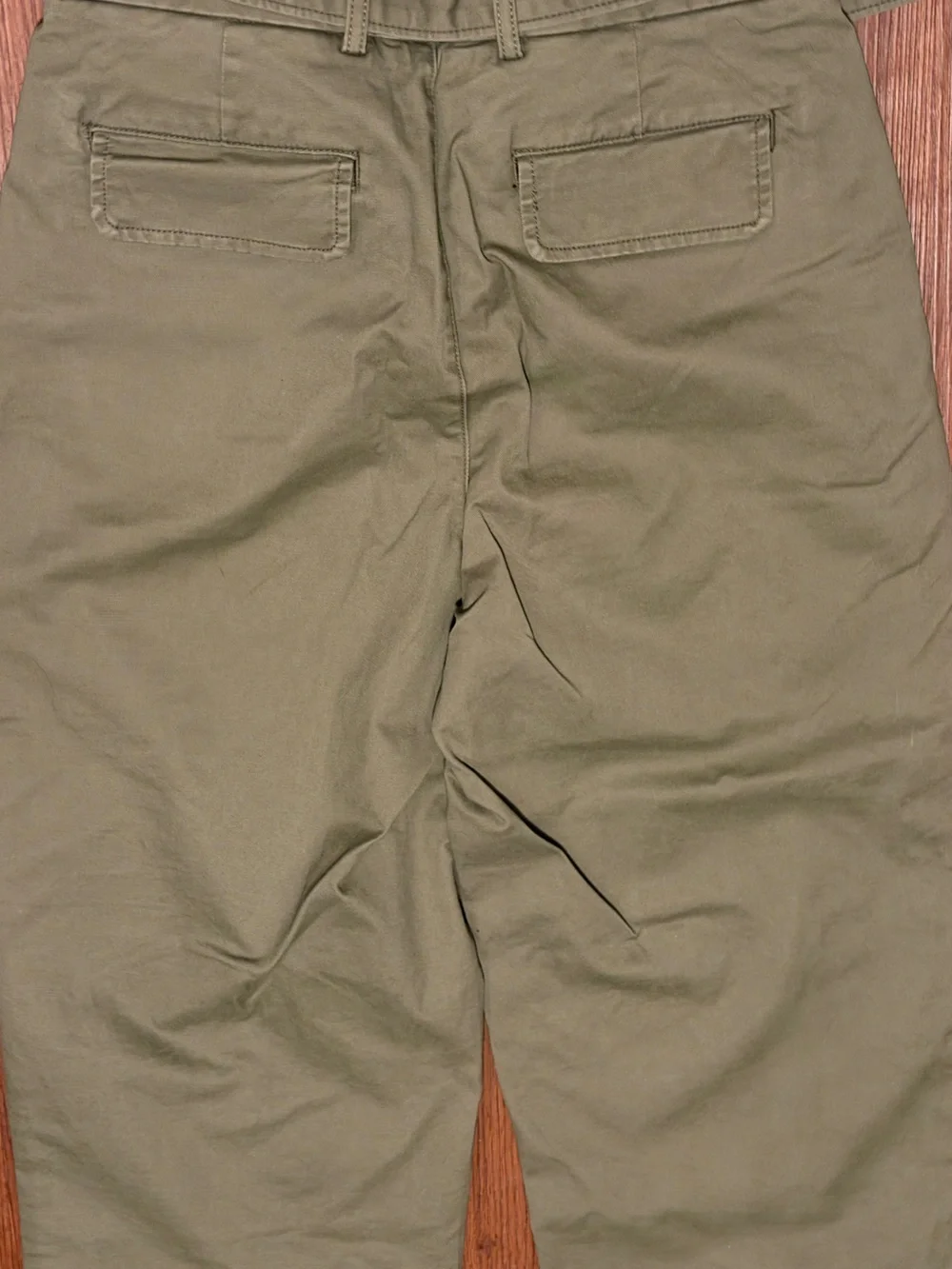 Banana Republic Olive Authentic Chino Pants